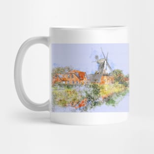 Windmill Scene 1 Mug